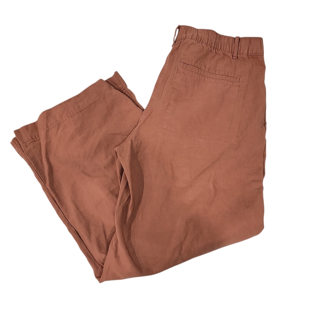 Banana Republic Relaxed Wide Leg Utility Pant Size Large